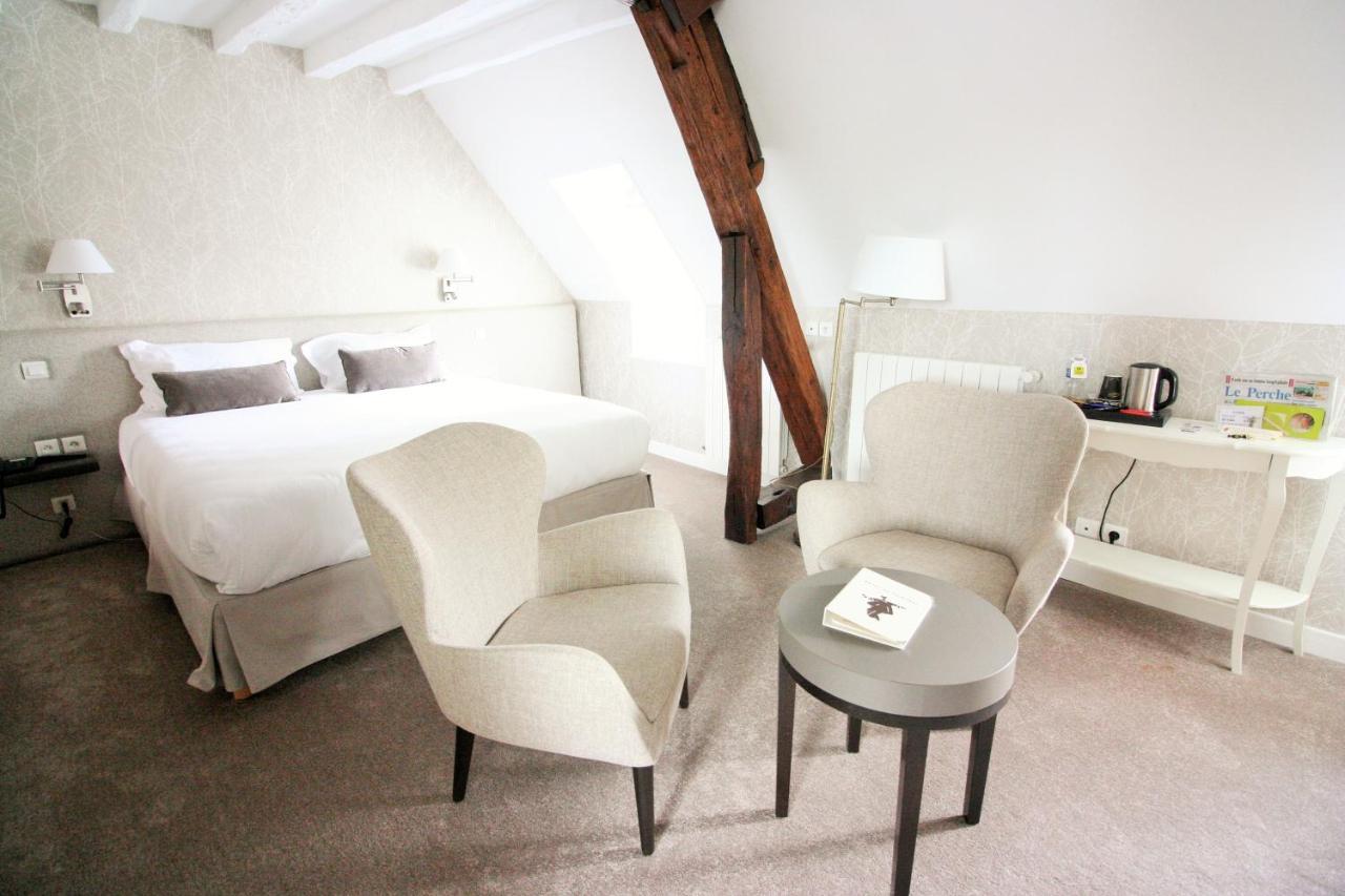 Logis - Hotel & Restaurant Du Tribunal Mortagne-au-Perche Εξωτερικό φωτογραφία